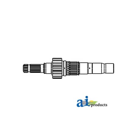 A & I Products Shaft, PTO 1000 RPM 5.7" x6.1" x22.3" A-338165A1